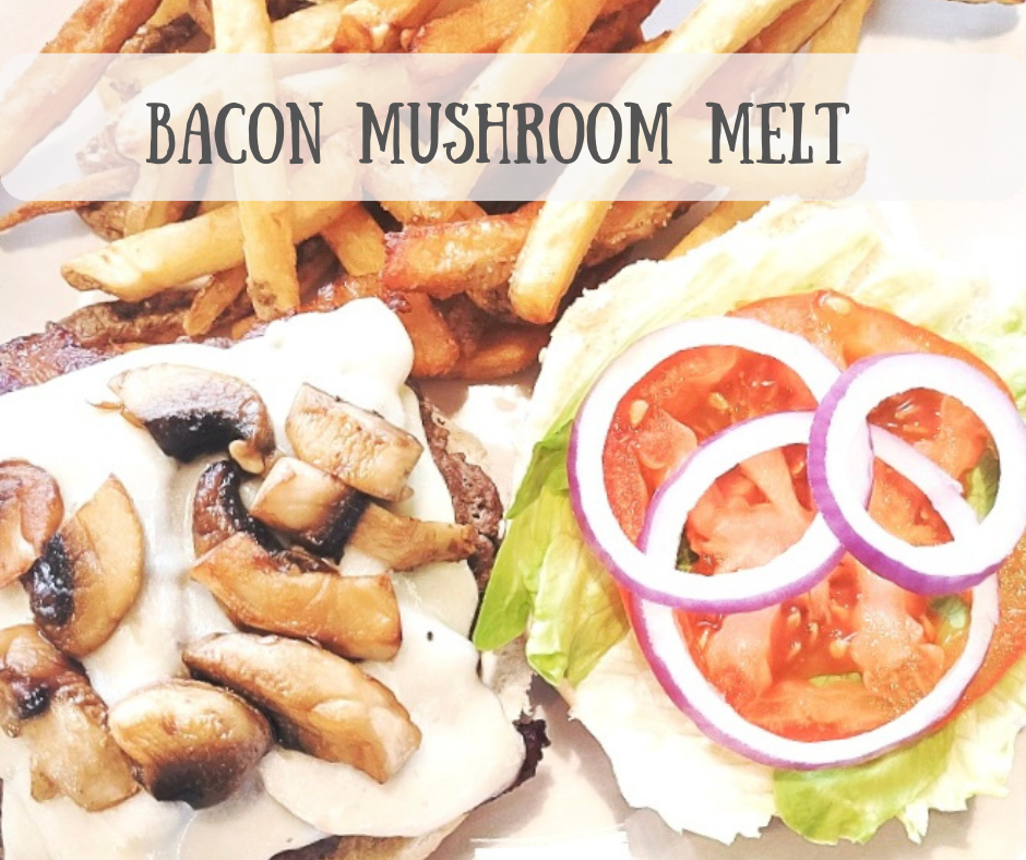 Food - Restaurant - Bacon Mushroom Melt