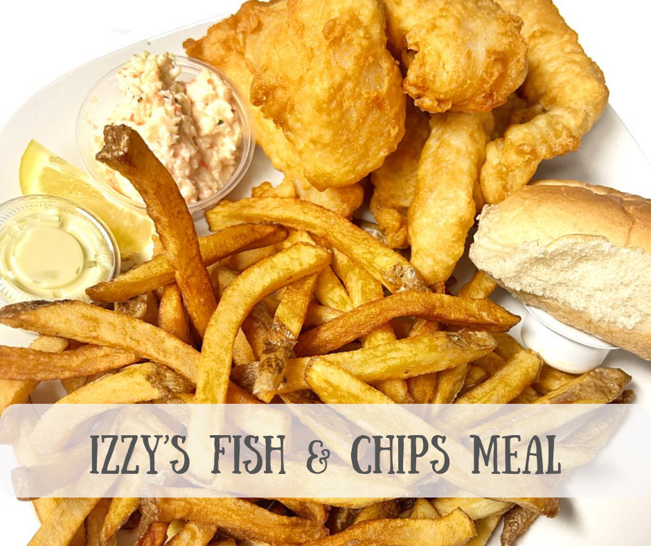 Food - Restaurant - Izzy's Fish & Chips Meal